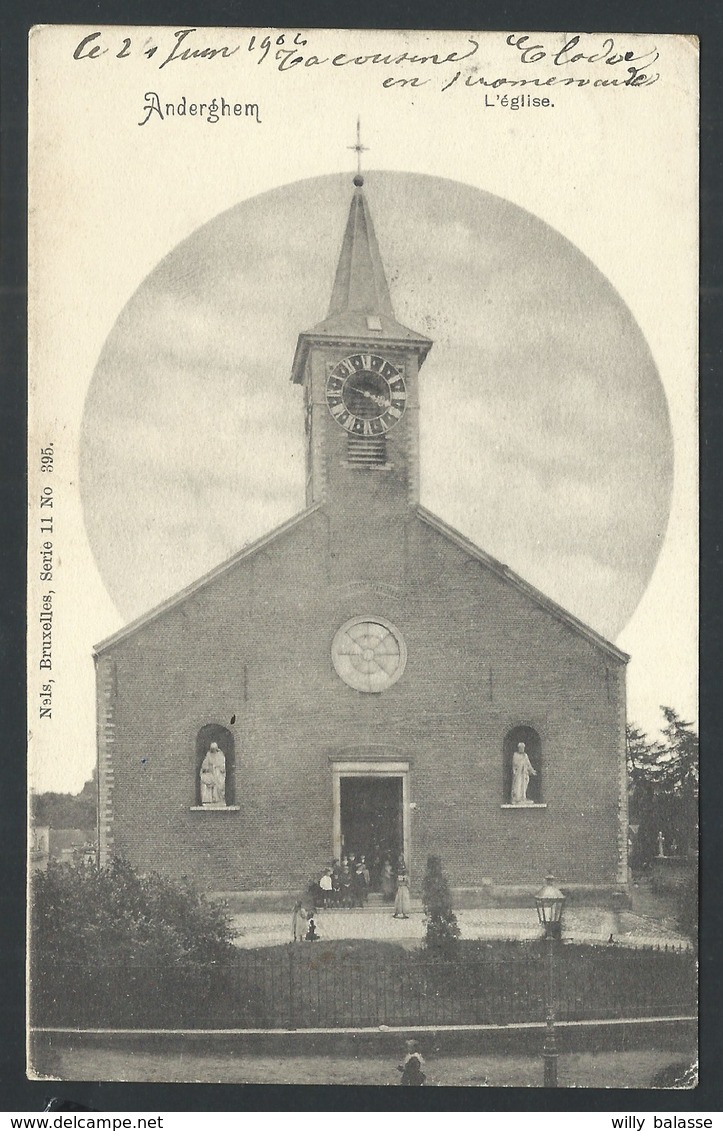 +++ CPA - ANDERGHEM - AUDERGHEM - OUDERGEM - L'Eglise - Nels série 11 N° 395   //