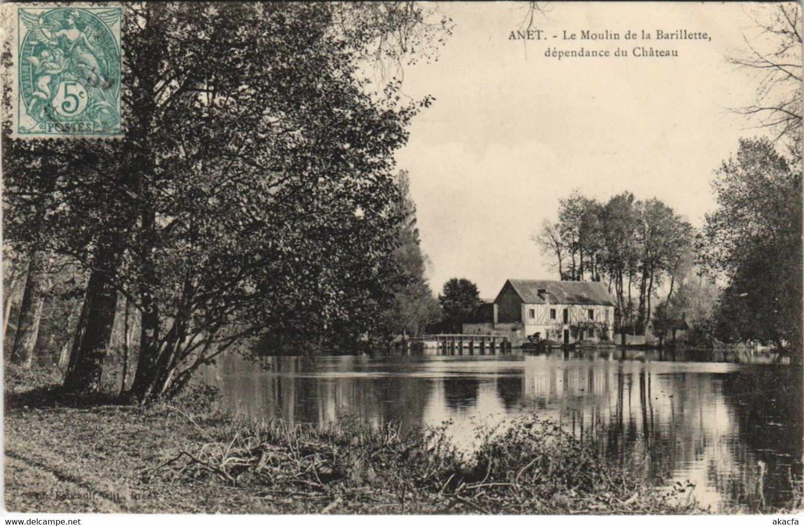 CPA ANET - Le Moulin de la Barillette dépendance du Chateau (33468)