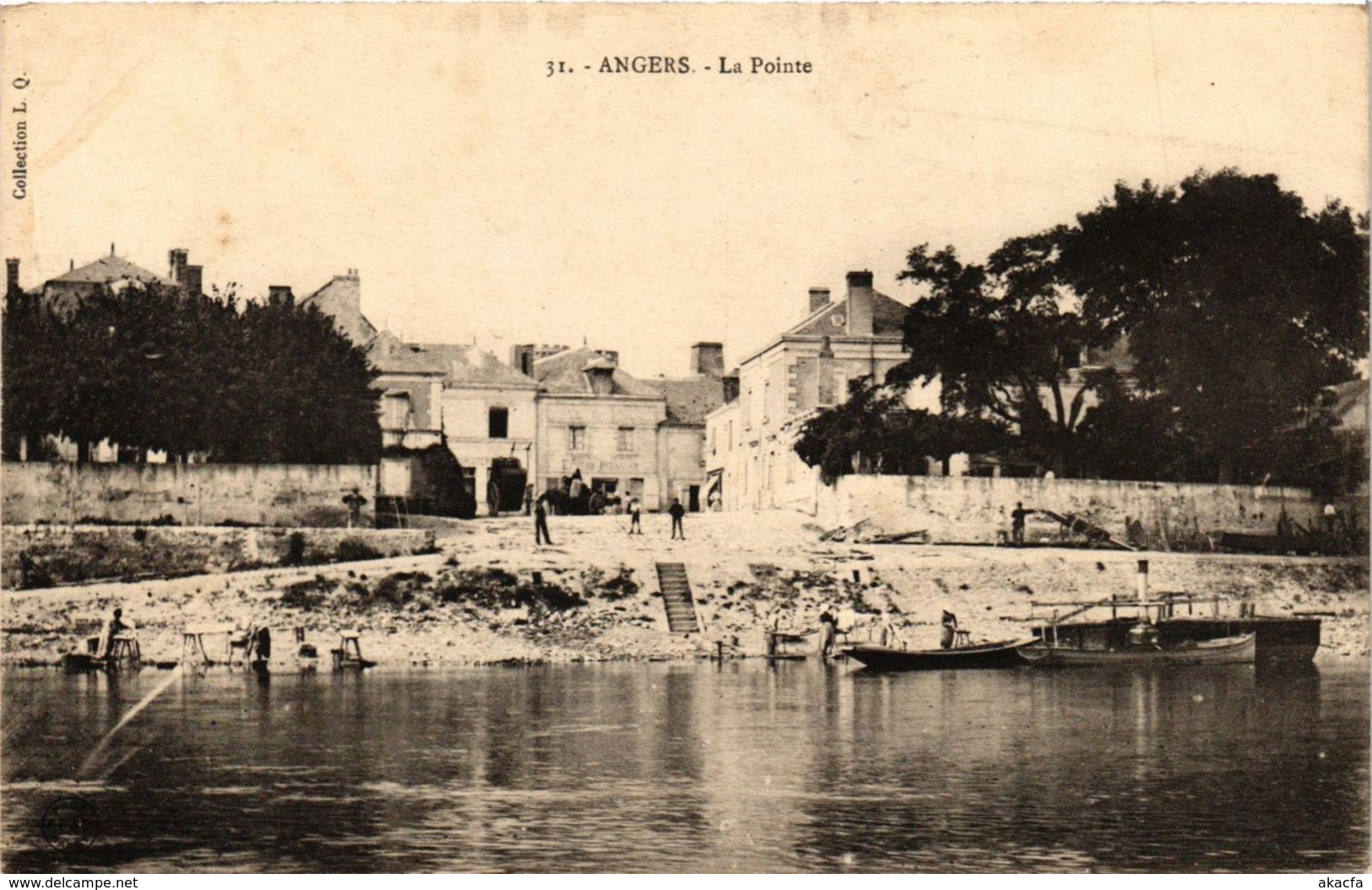 CPA ANGERS - La Pointe (296734)