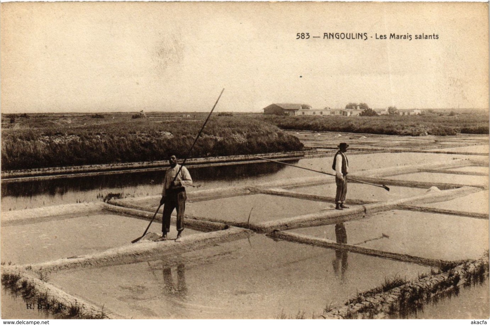 CPA ANGOULINS - Les Marais salants (975630)