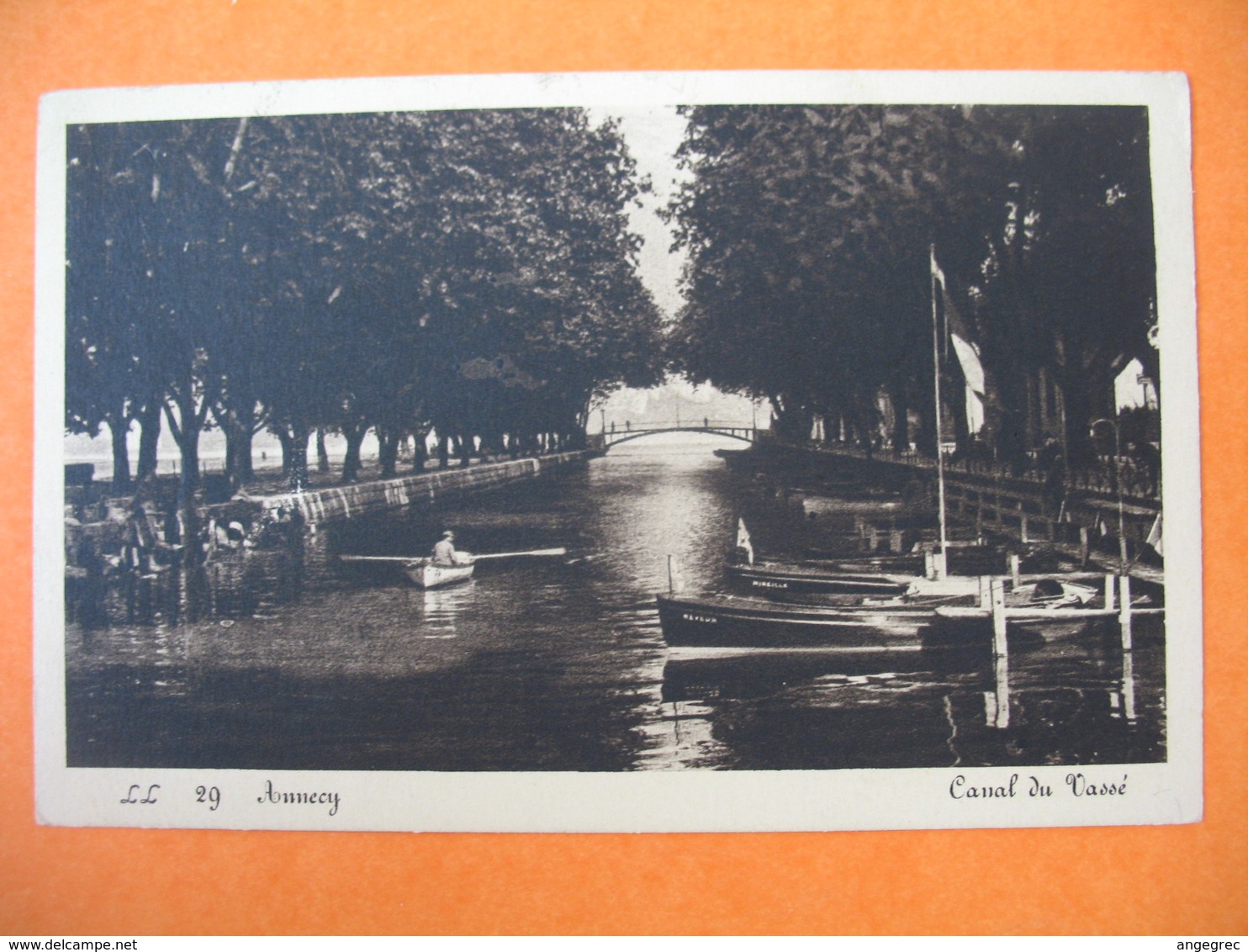 CPA     Annecy   1948 -  Canal du Vassé