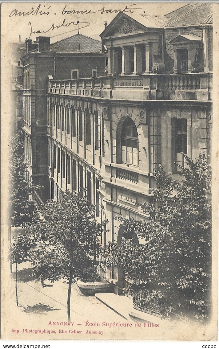 CPA Annonay Ecole supérieure de Filles