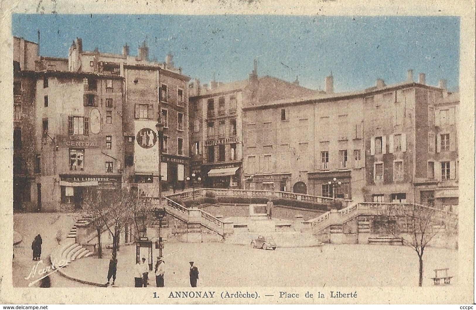 CPA Annonay Place de la Liberté