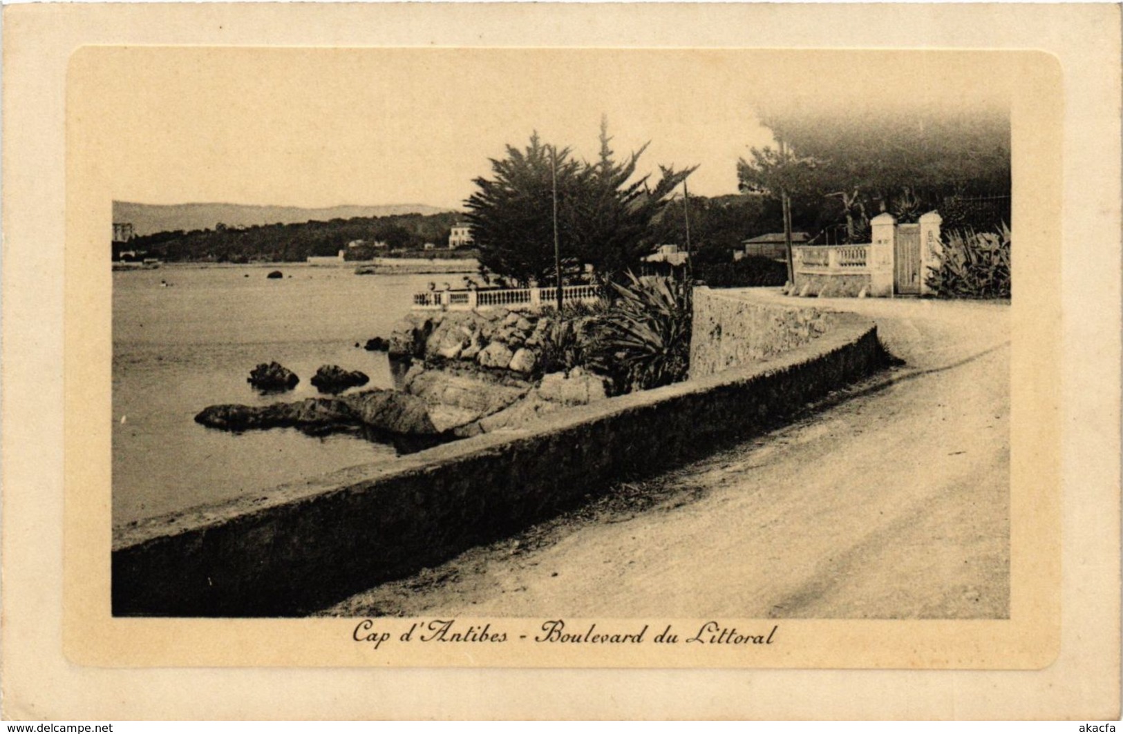 CPA Antibes- Boulevard du Littoral FRANCE (1004182)