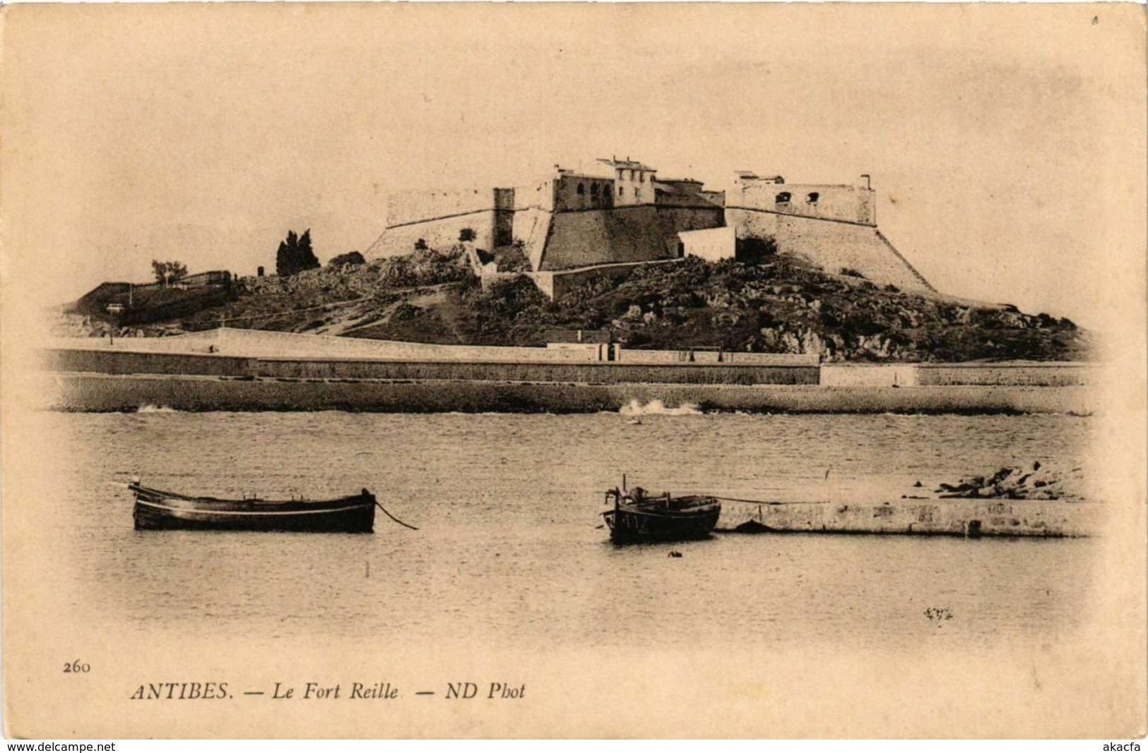 CPA Antibes- Le Fort Reille FRANCE (1004154)