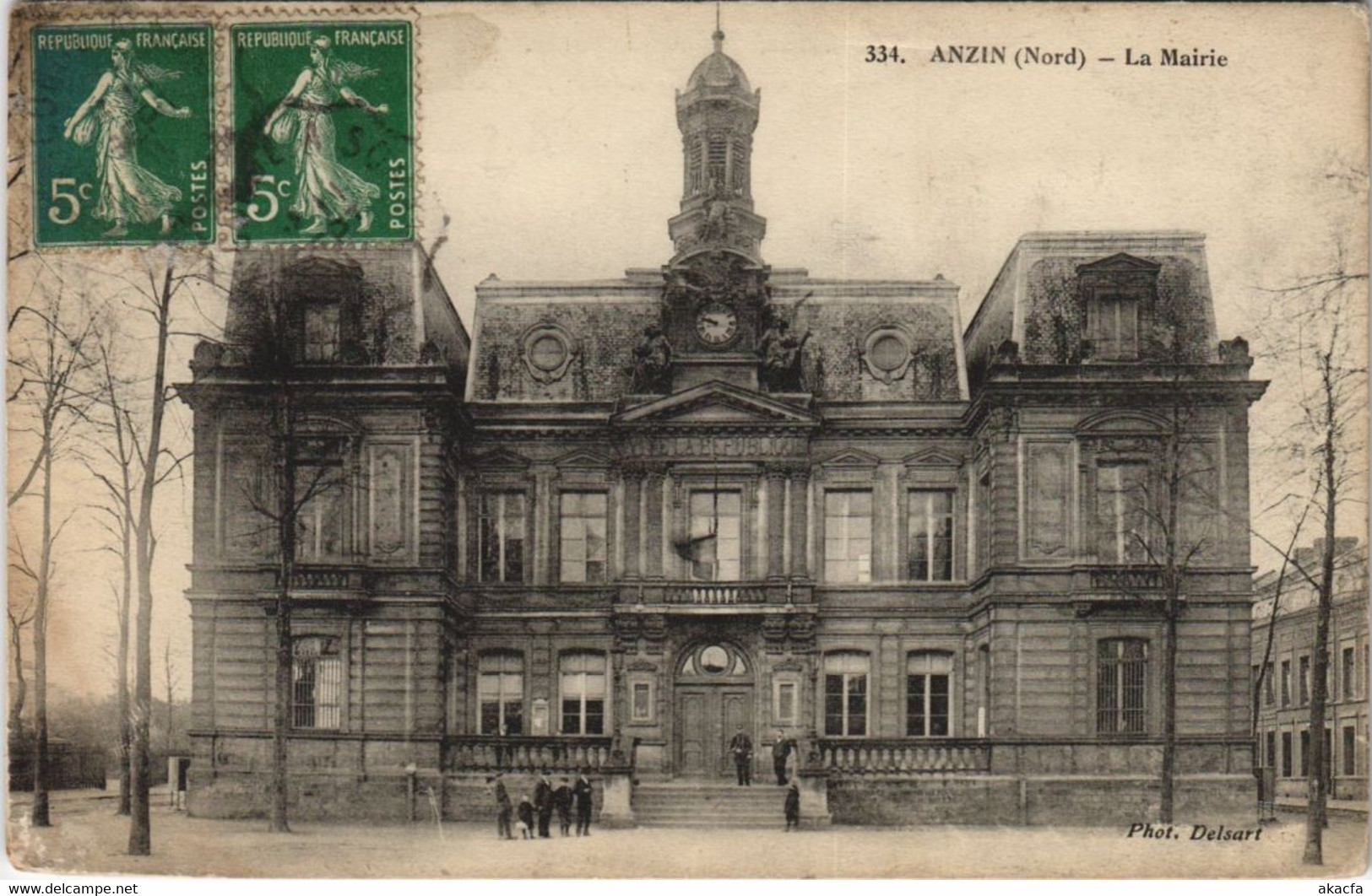 CPA ANZIN - La Mairie (137049)