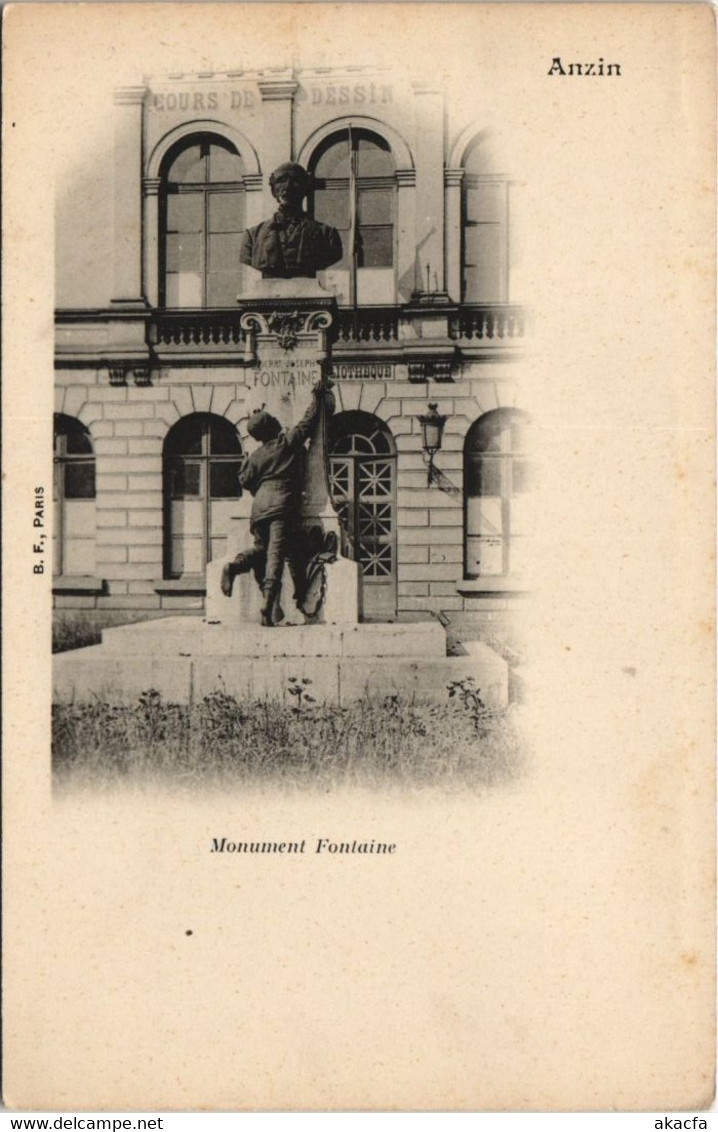 CPA ANZIN - Monument Fontaine (137052)