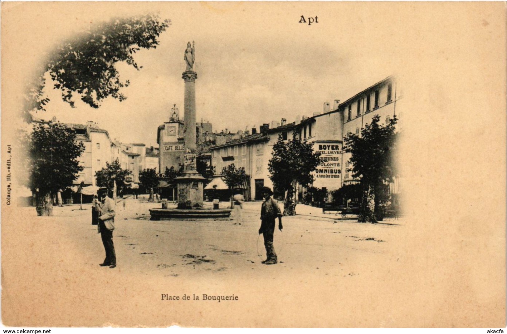 CPA APT - Place de la Bouquerie (293416)