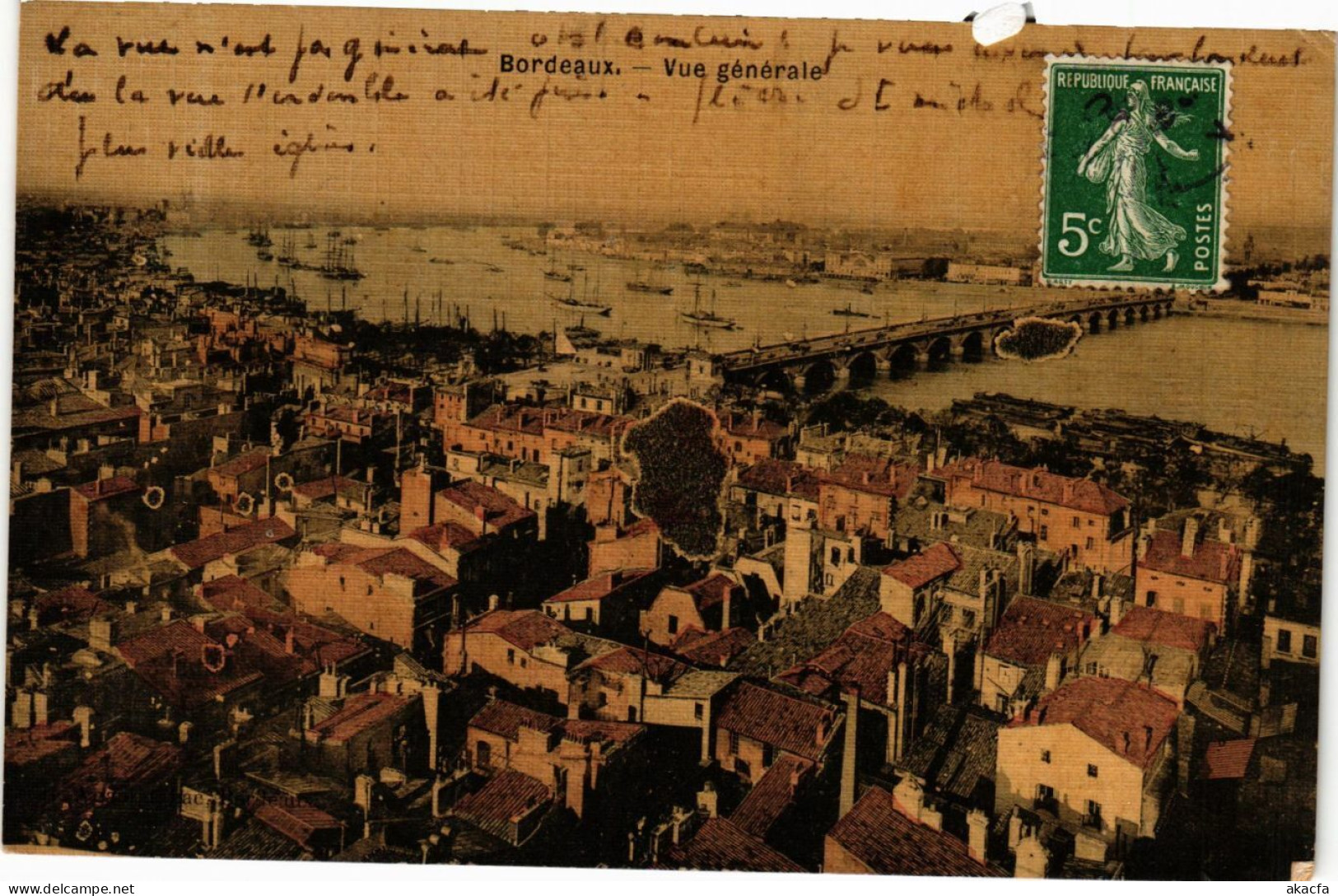 CPA Aquitaine Gironde BORDEAUX Vue générale (982573)