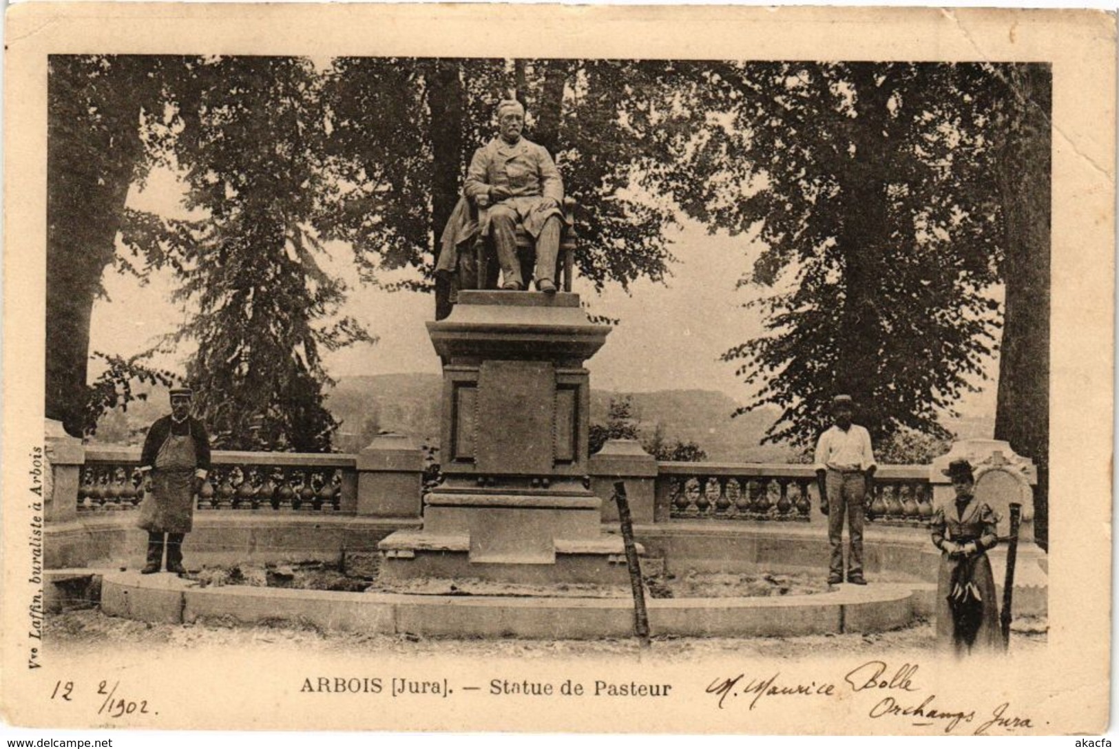 CPA ARBOIS - Statue de Pasteur (212262)