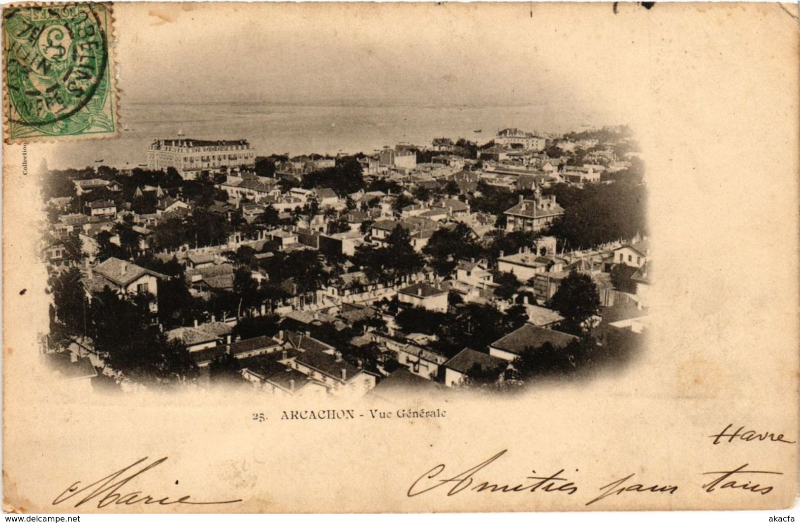 CPA ARCACHON Vue générale (336492)