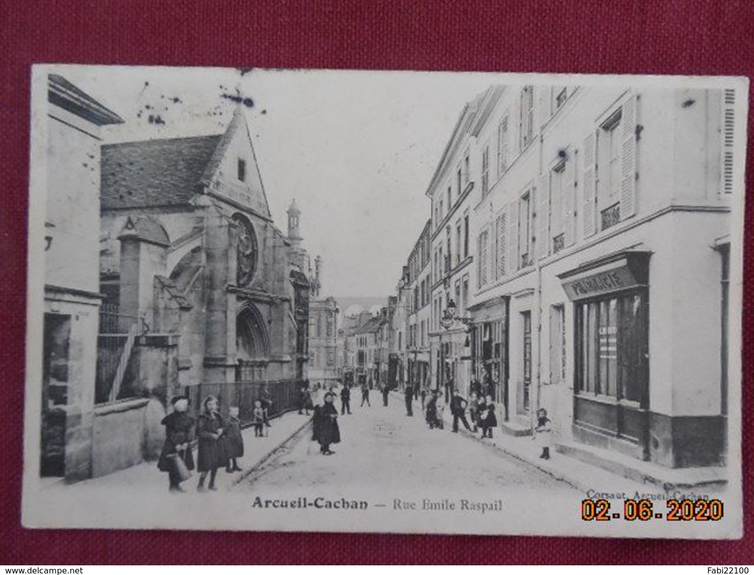 CPA - Arcueil-Cachan - Rue Emile Raspail