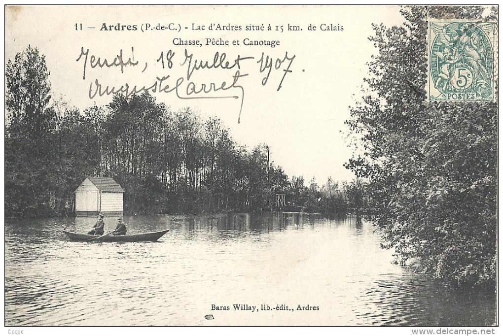 CPA Ardres - Lac D'Ardres