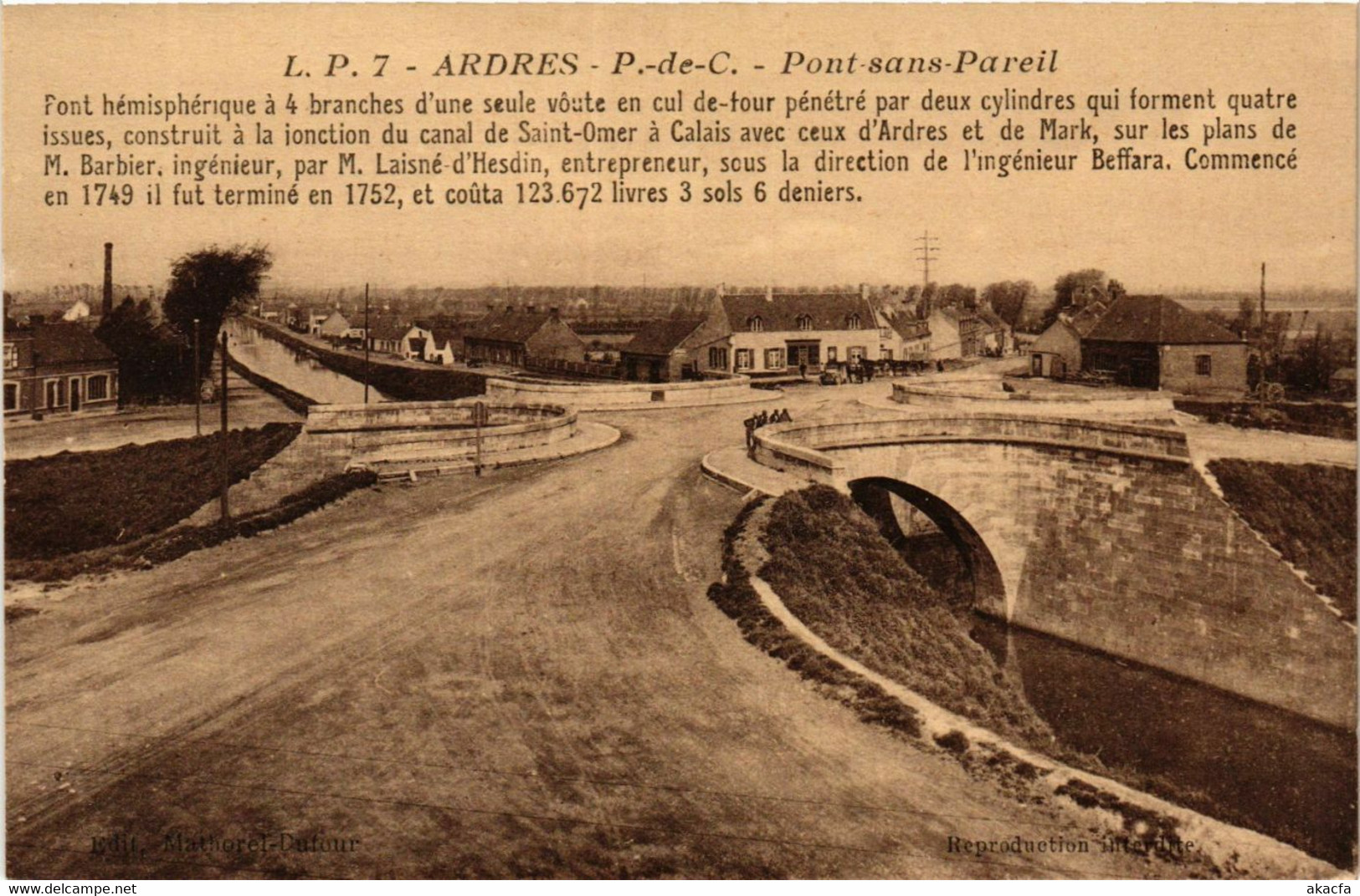 CPA ARDRES Pont sans Pareil (413980)