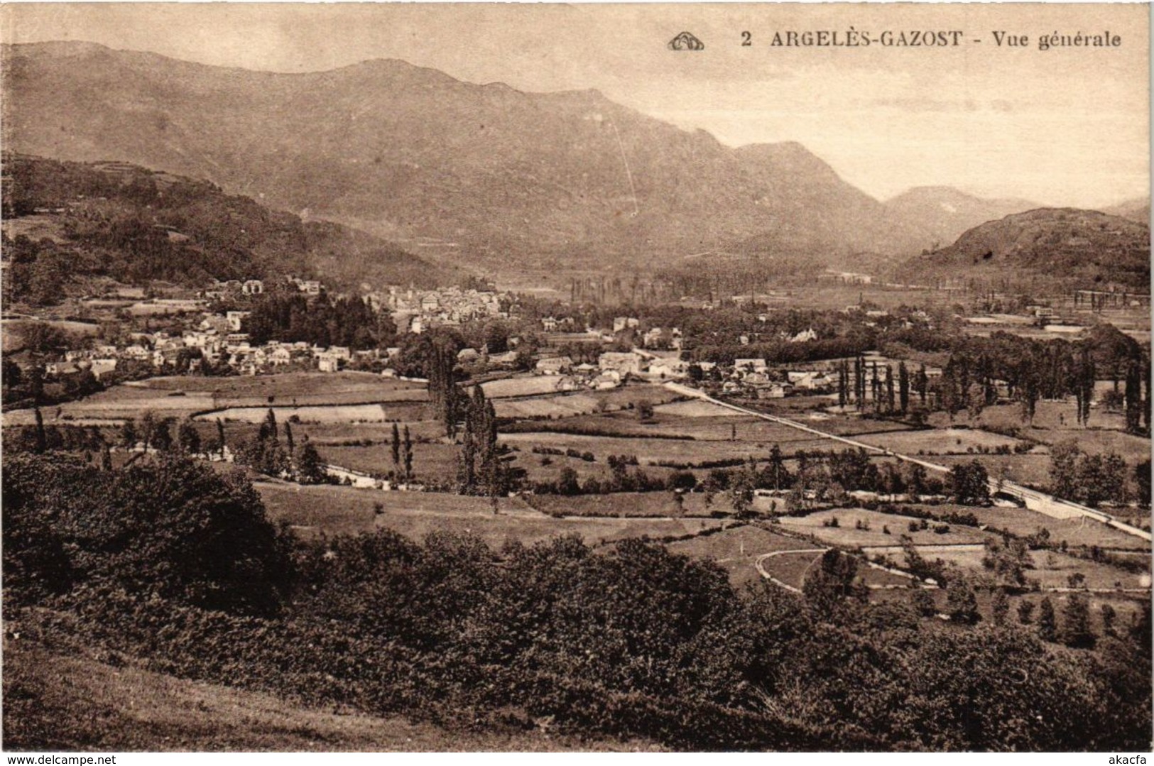 CPA ARGELES-GAZOST - Vue générale (281811)