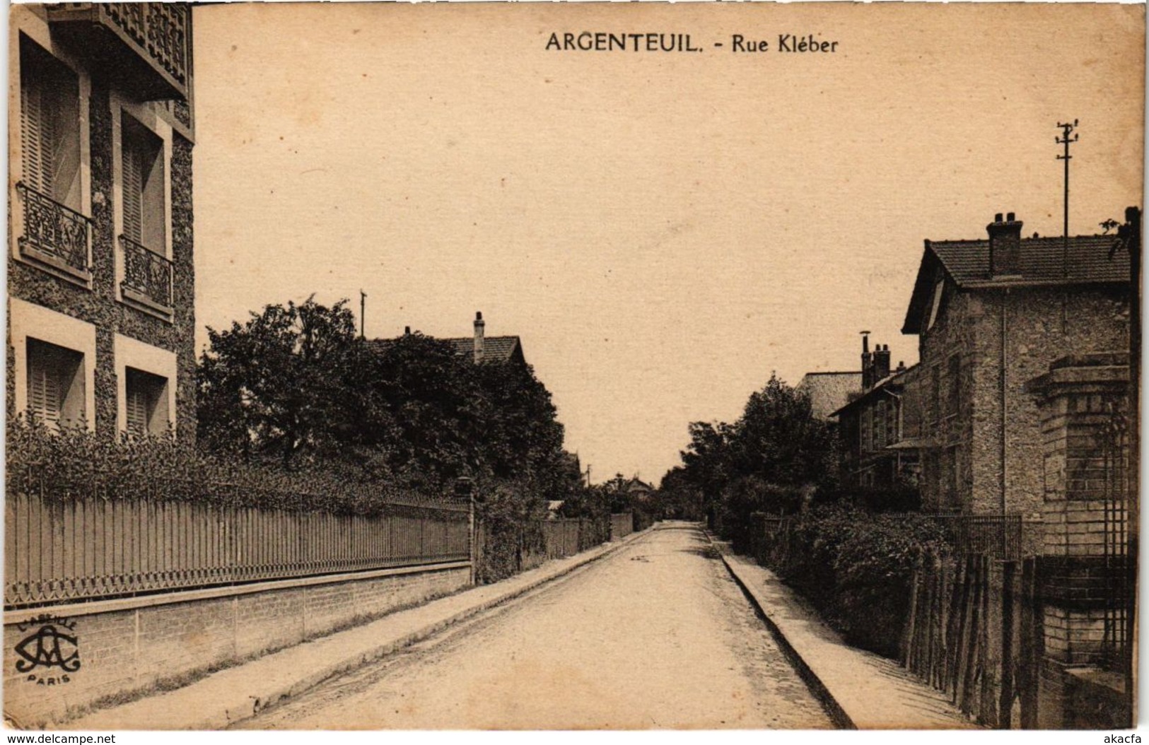 CPA ARGENTEUIL - Rue Kleber (107765)