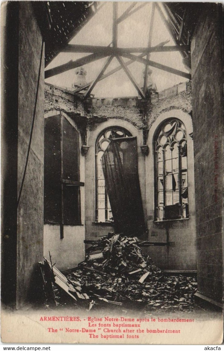 CPA ARMENTIERES - Église N.-D. (136944)