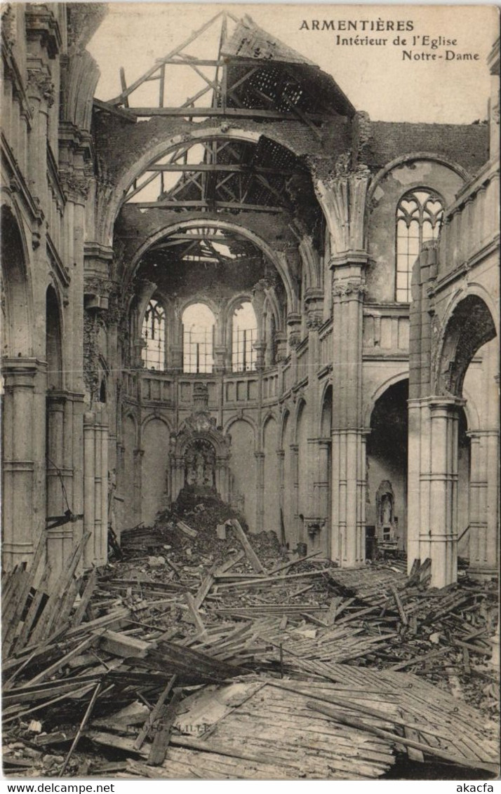 CPA ARMENTIERES - Interieur de l'Église (136943)