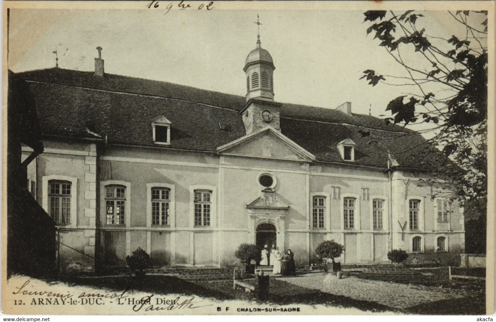 CPA ARNAY-le-DUC - l'Hotel Dieu (116069)