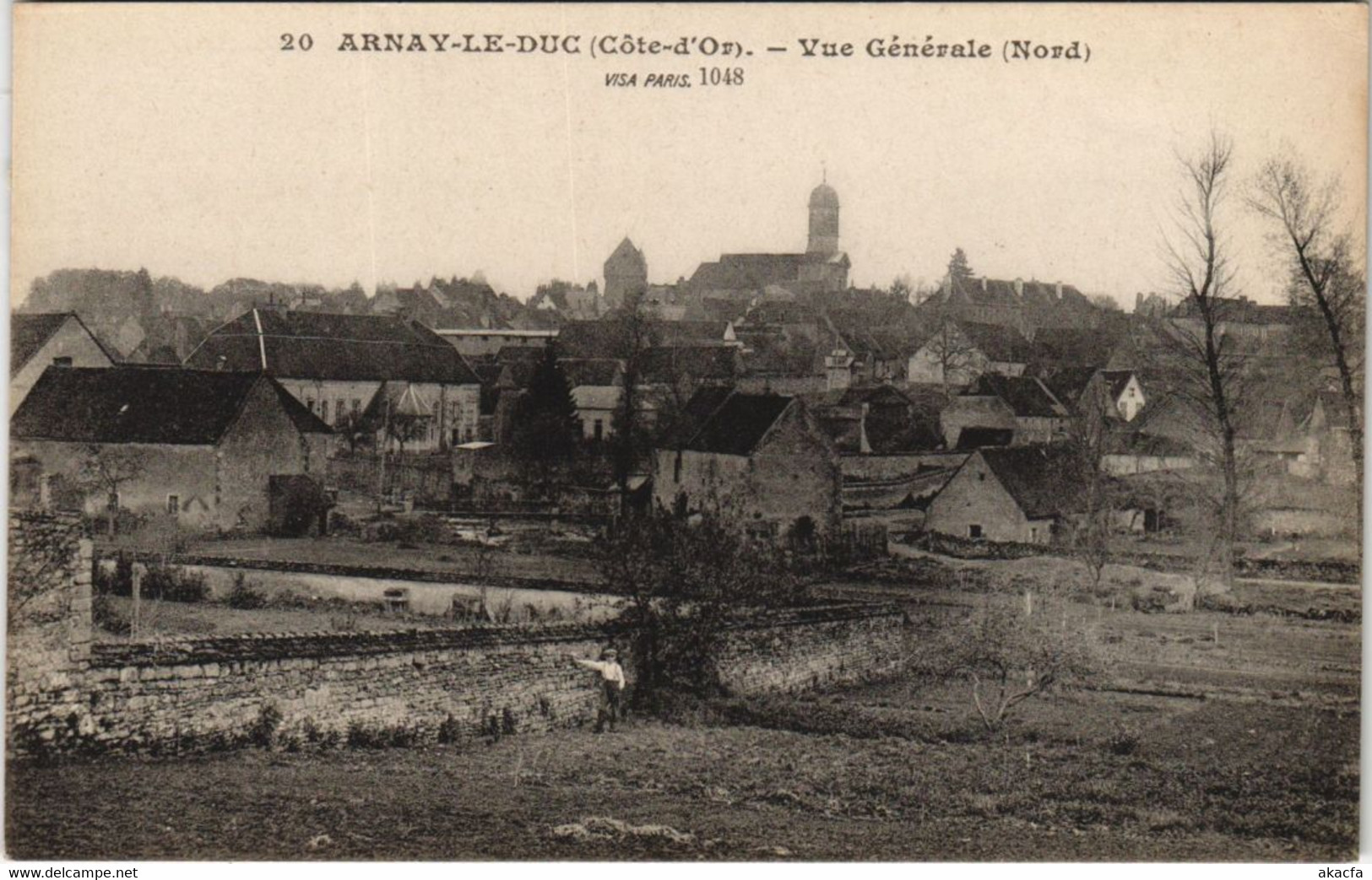 CPA ARNAY-le-DUC - Vue Generale (121477)