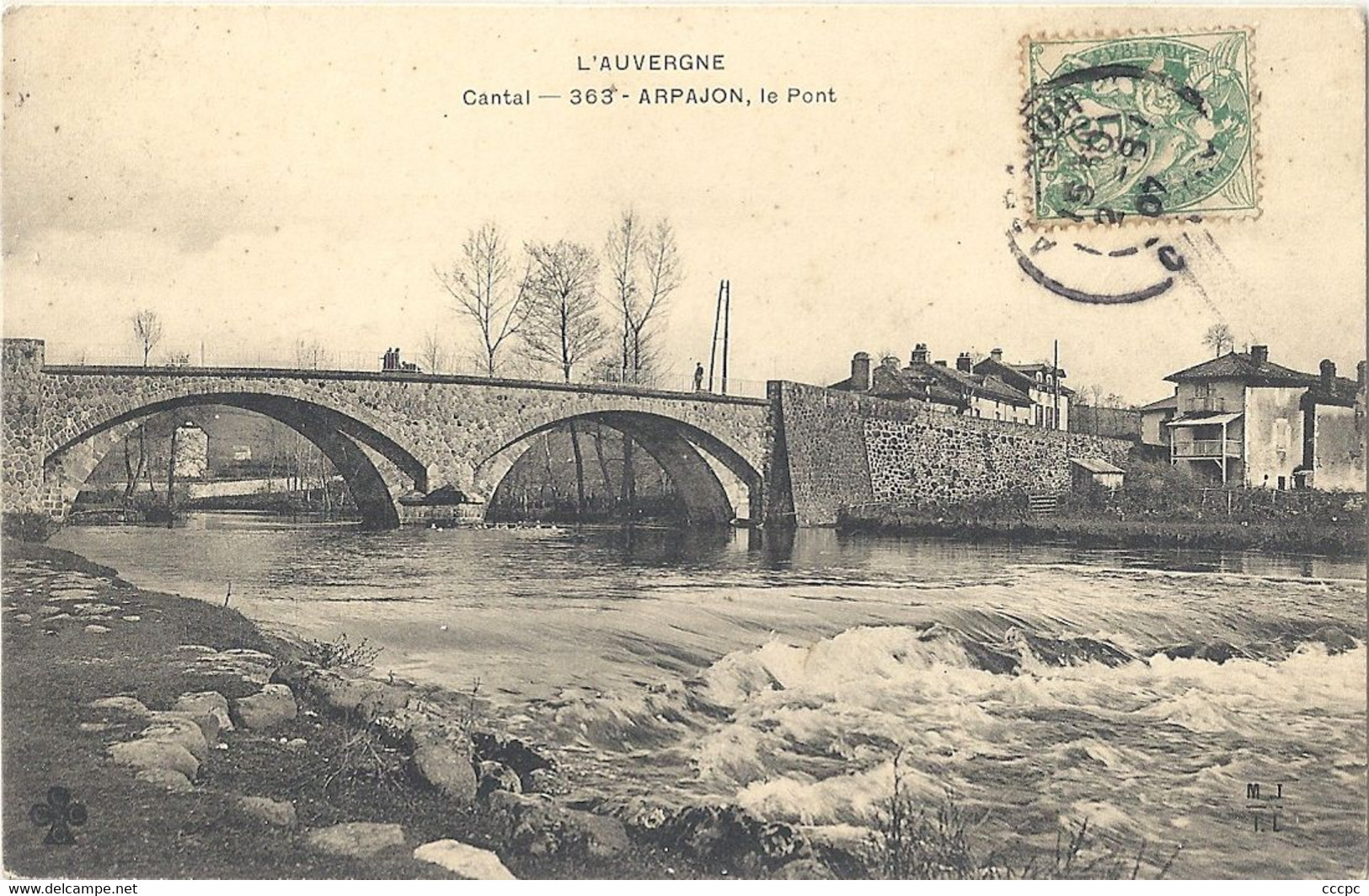 CPA Arpajon Le pont