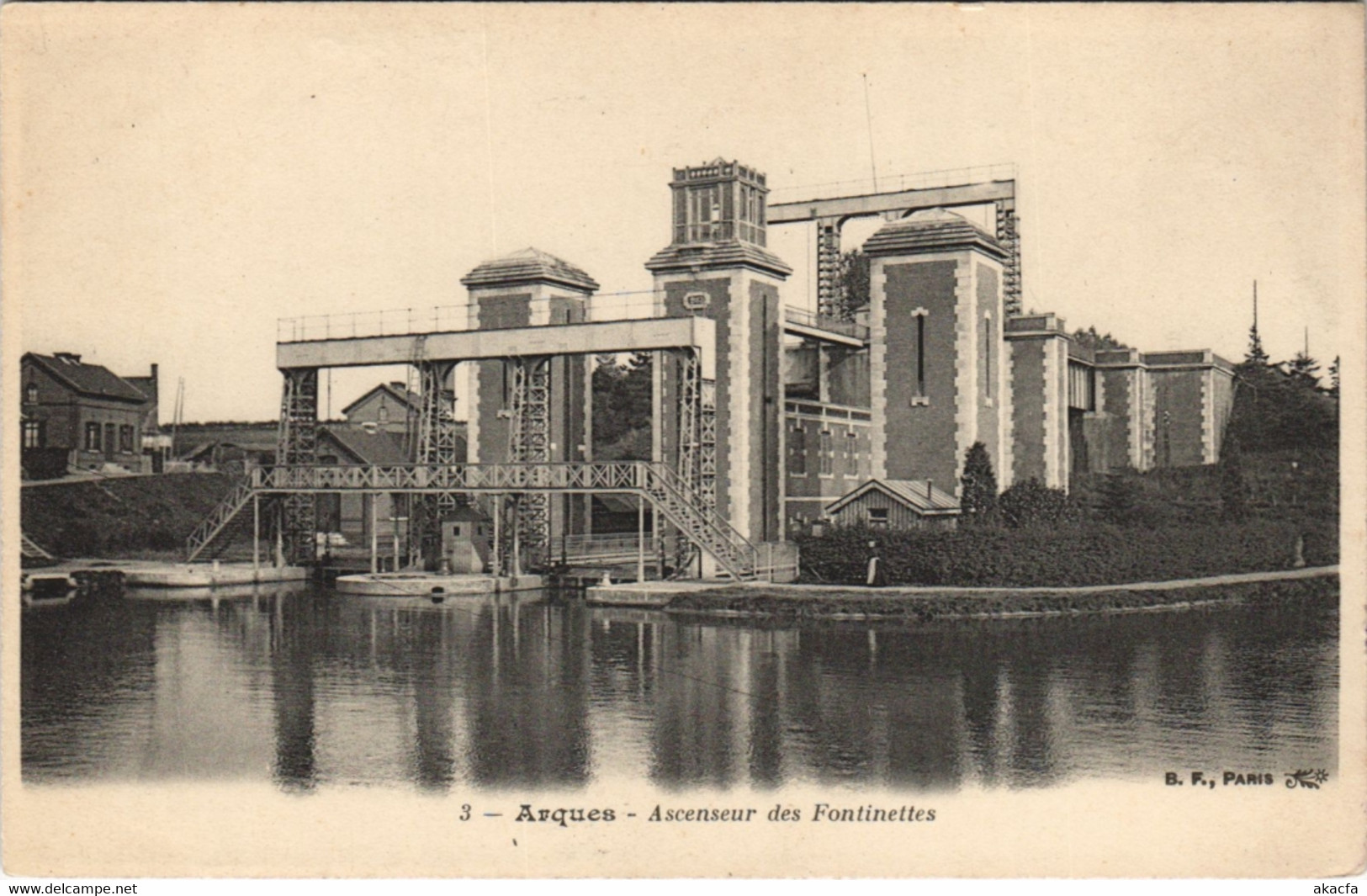 CPA ARQUES - Ascenseur des Fontinettes (129866)