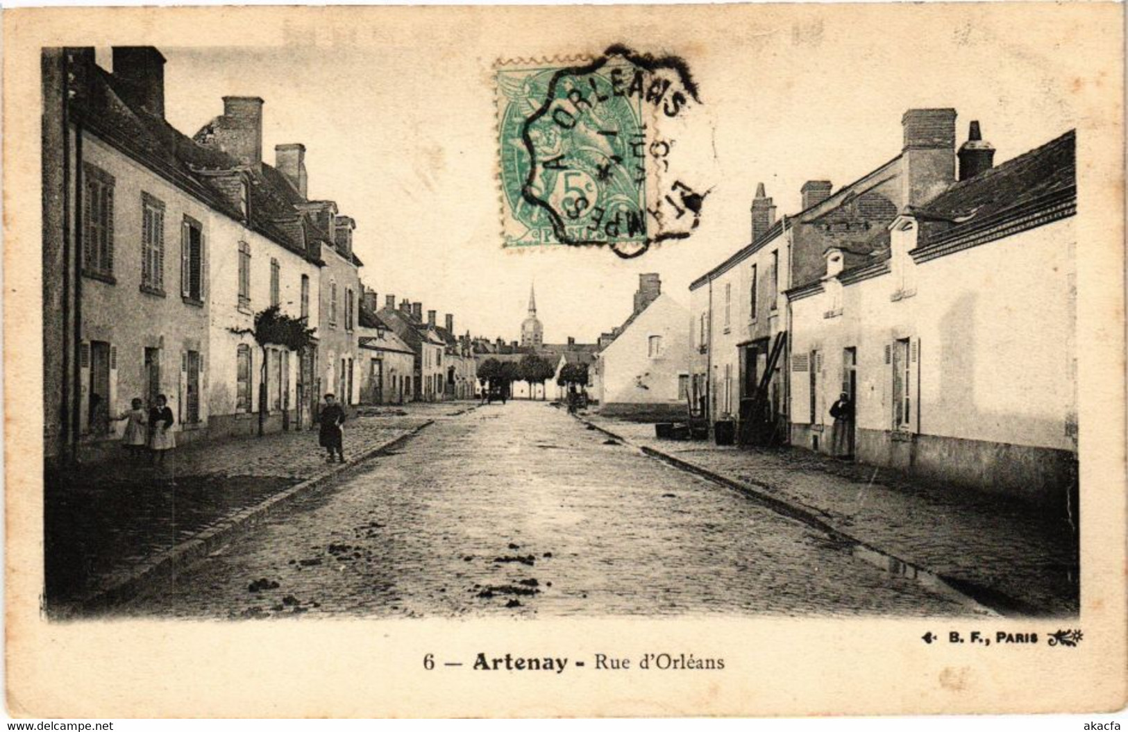 CPA ARTENAY - Rue d'ORLÉANS (270788)