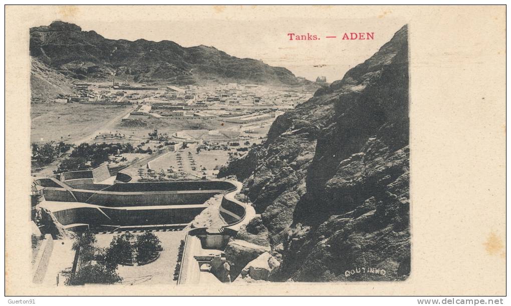 ( CPA ASIE )  YÉMEN  /  ADEN  -  Tanks -