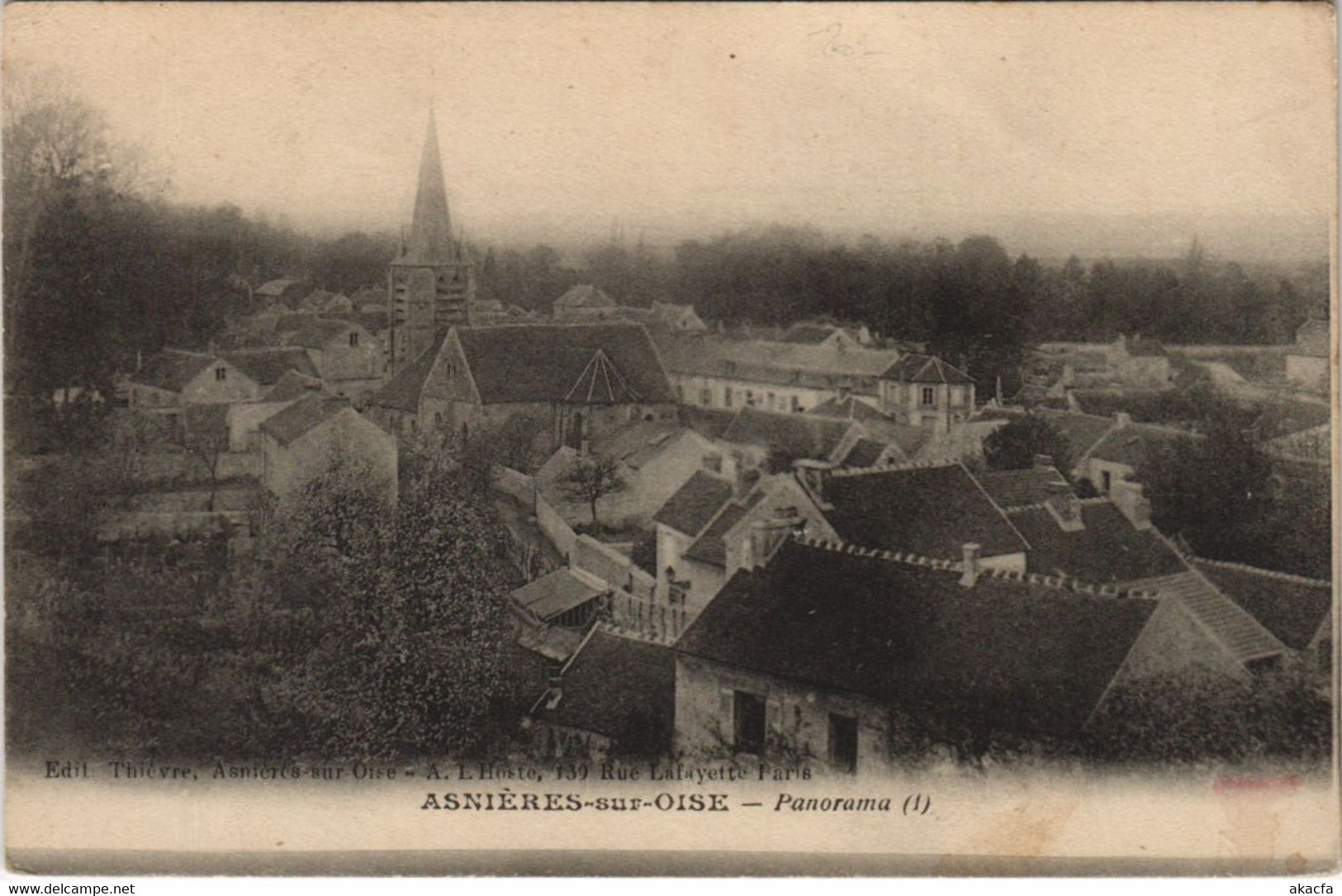 CPA ASNIERES-sur-OISE Panorama (806997)