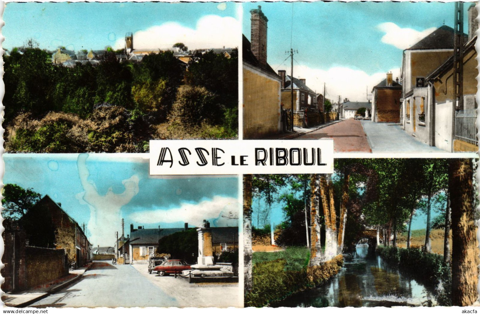 CPA ASSE-le-RIBOUL Scenes FRANCE (1433549)