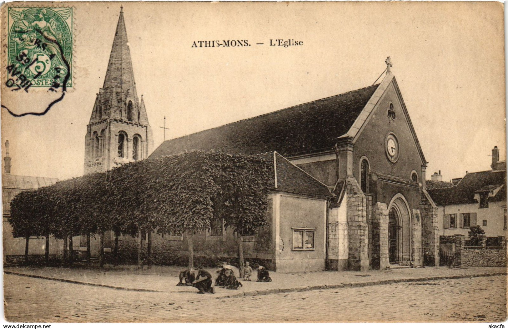 CPA Athis-Mons L'Eglise FRANCE (1371601)