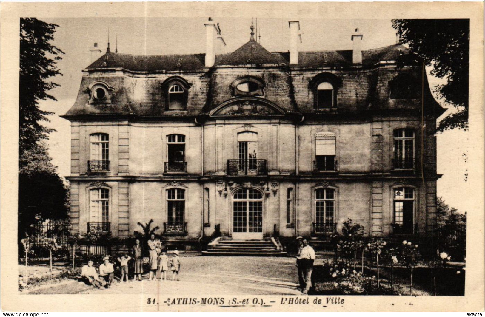 CPA ATHIS-MONS - L'Hotel de Ville (489188)