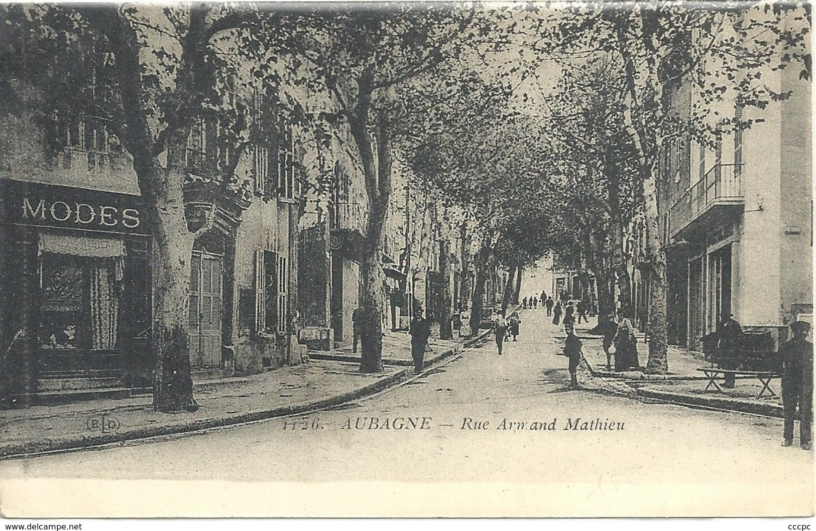 CPA Aubagne Rue Armand Mathieu