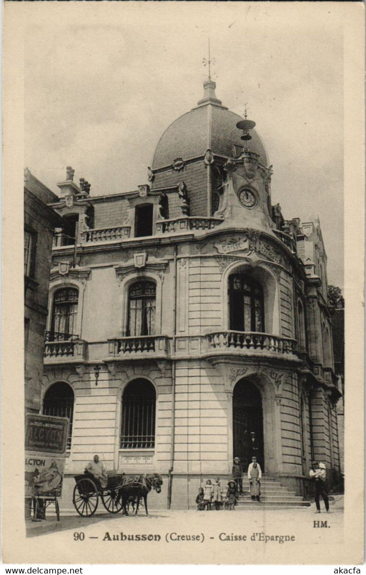 CPA Aubusson Caisse d'Epargne FRANCE (1050071)