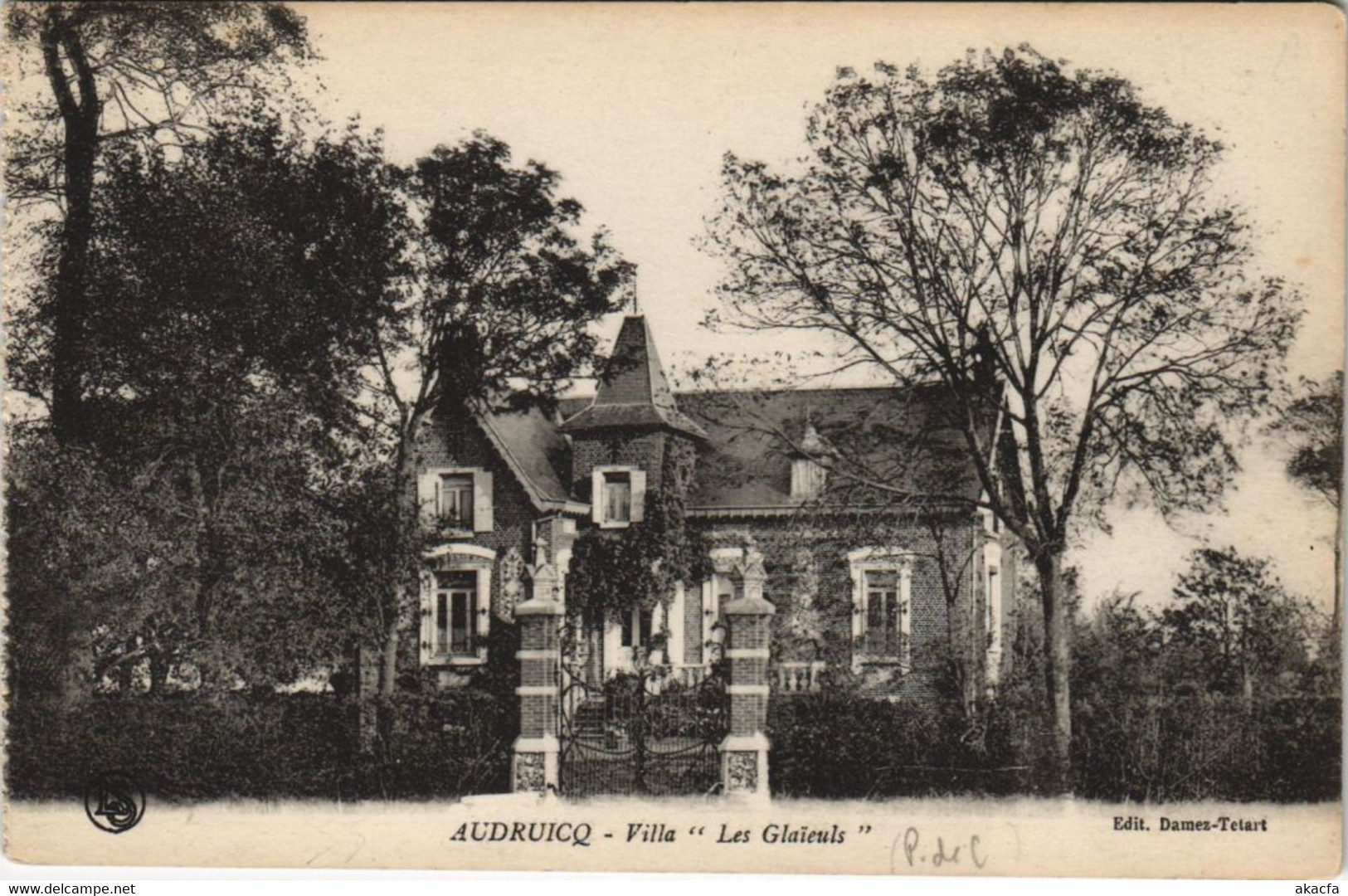 CPA AUDRUICQ-Villa "Les Glaieuls" (45720)