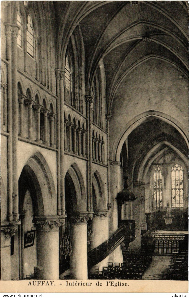 CPA AUFFAY-Interieur de l'Église (347983)