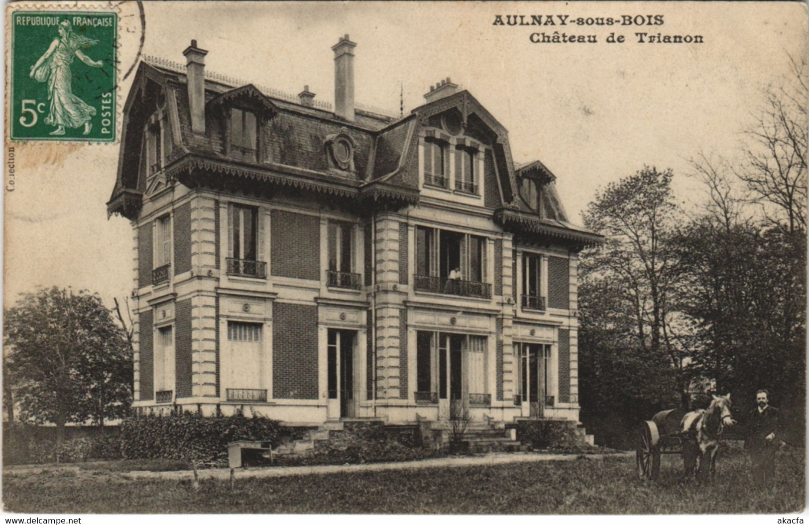 CPA AULNAY-sous-BOIS - Chateau de Trianon (124298)