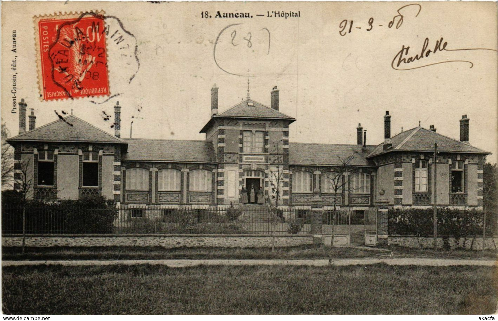 CPA AUNEAU - L'Hopital (385526)