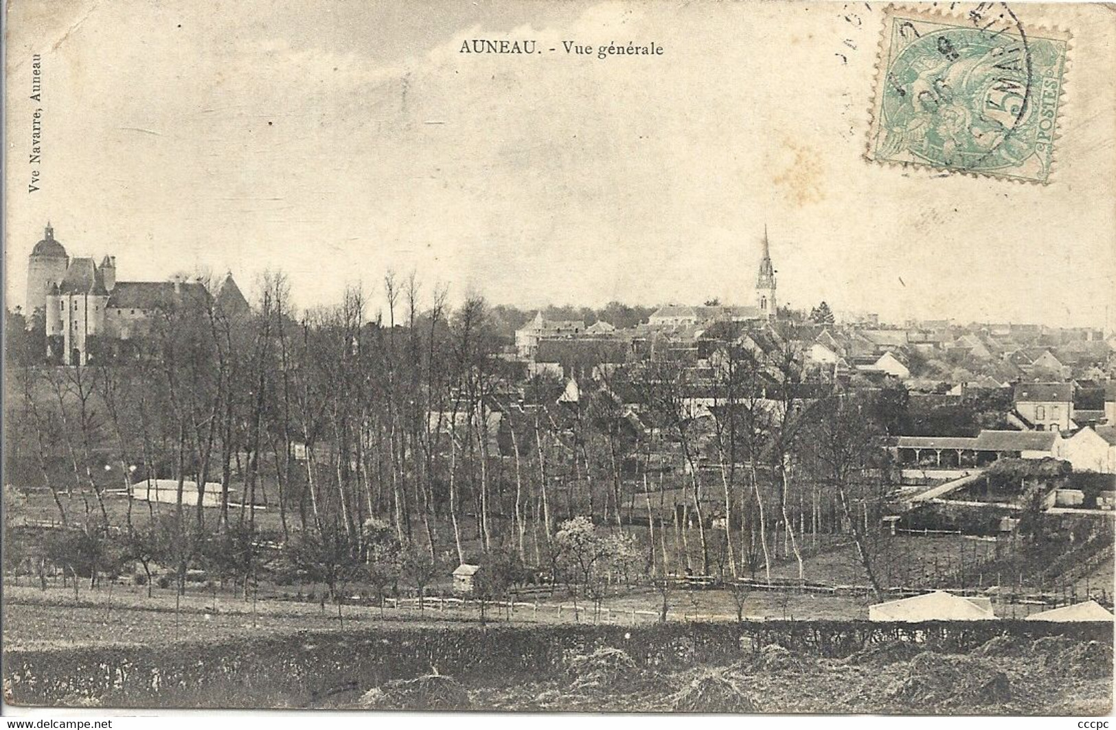 CPA Auneau Vue générale