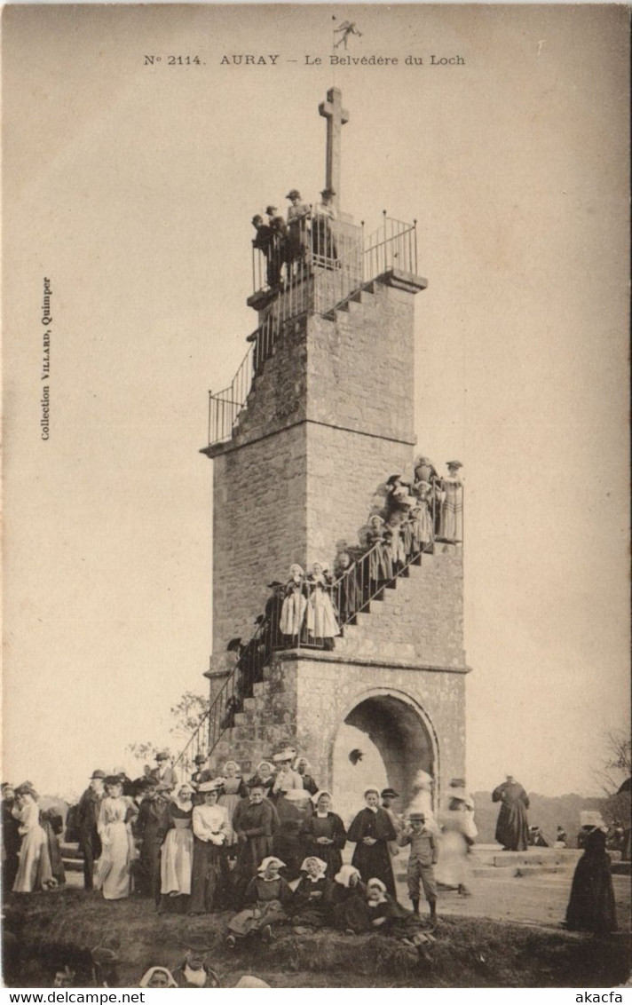 CPA AURAY Belvedere du Loch (144995)