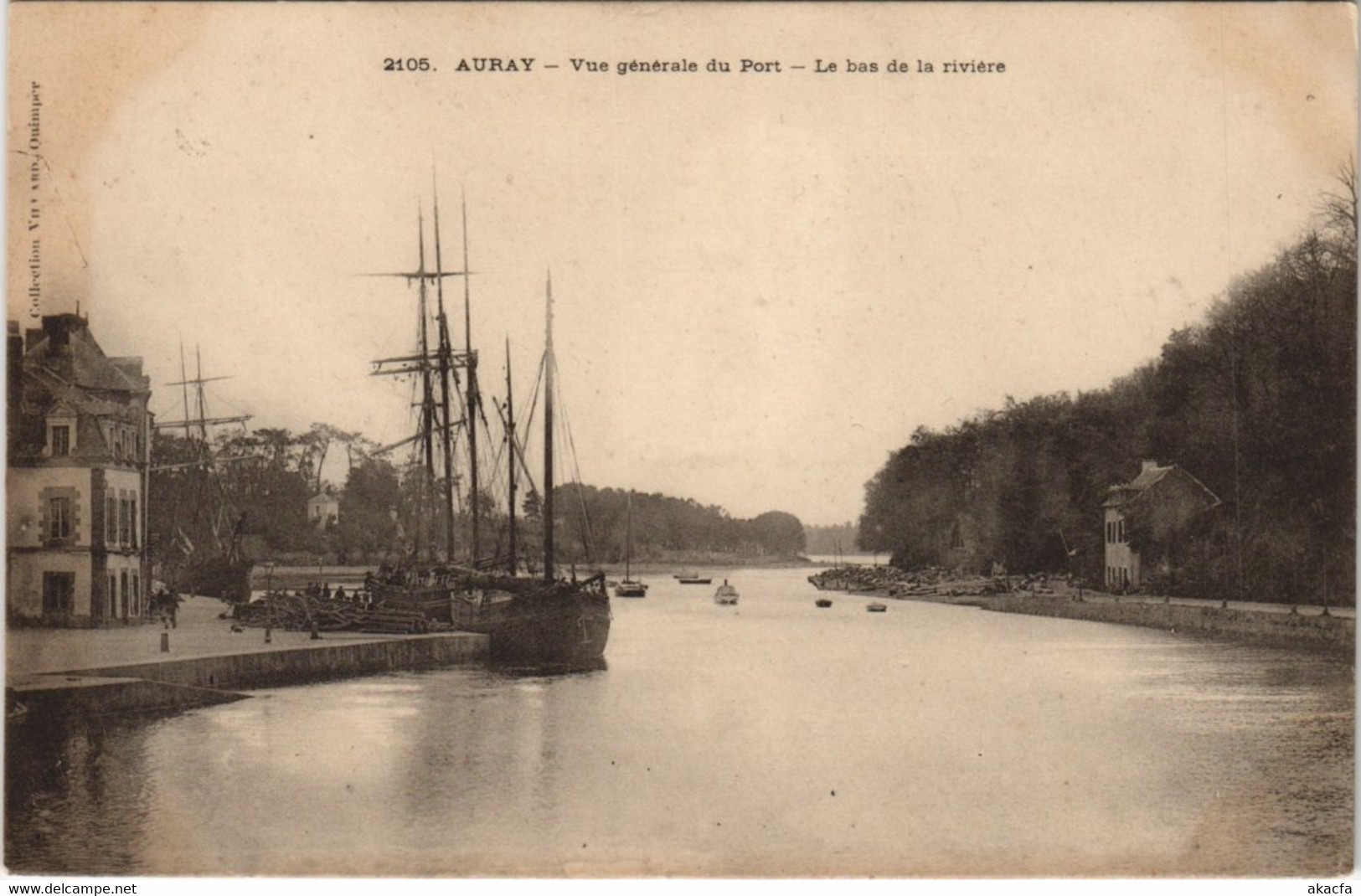 CPA AURAY vue générale (144977)