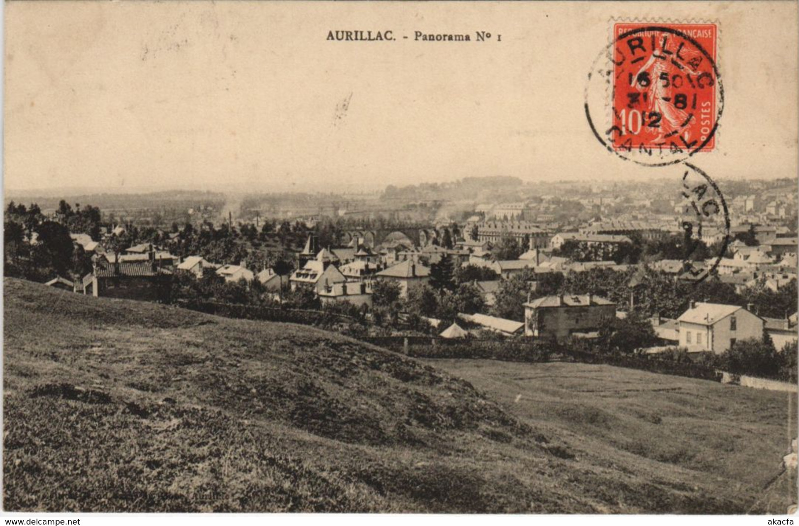 CPA Aurillac Panorama FRANCE (1054678)