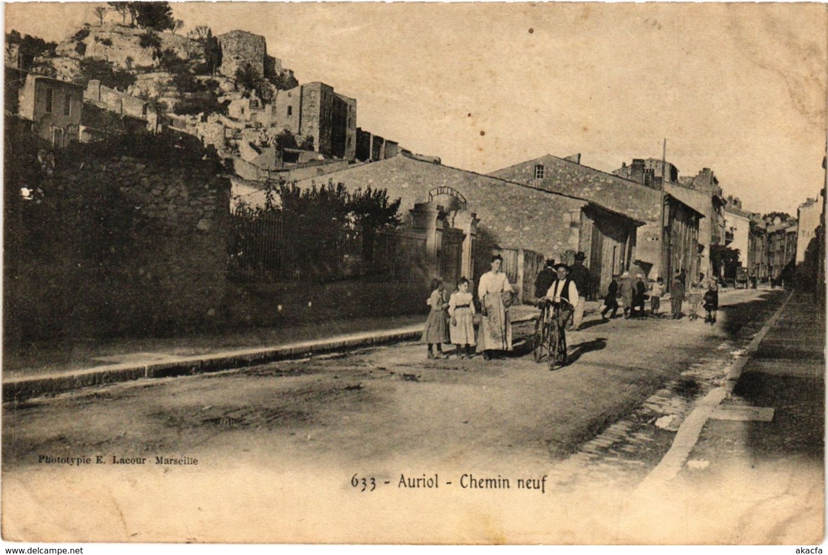 CPA AURIOL - Chemin Neuf (285711)