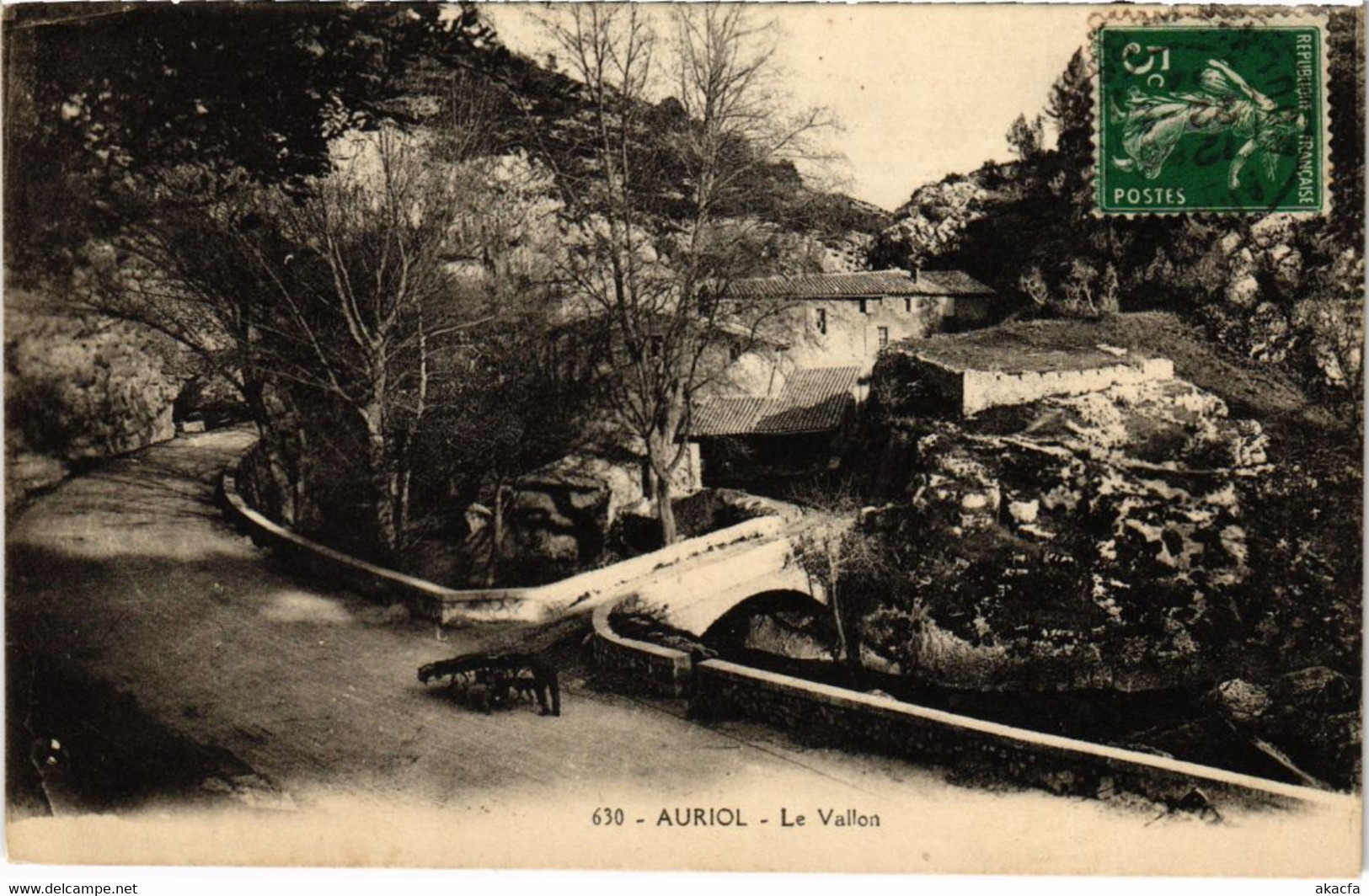 CPA AURIOL Le Vallon (1290655)