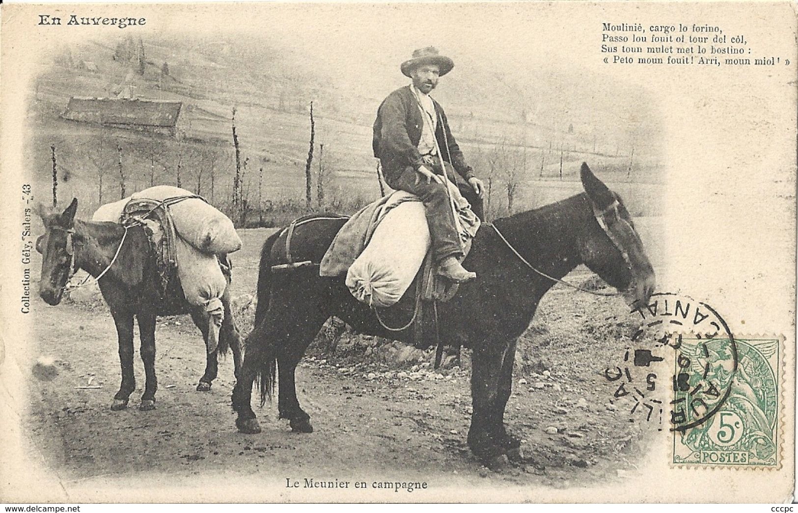 CPA Auvergne Le Meunier en Campagne