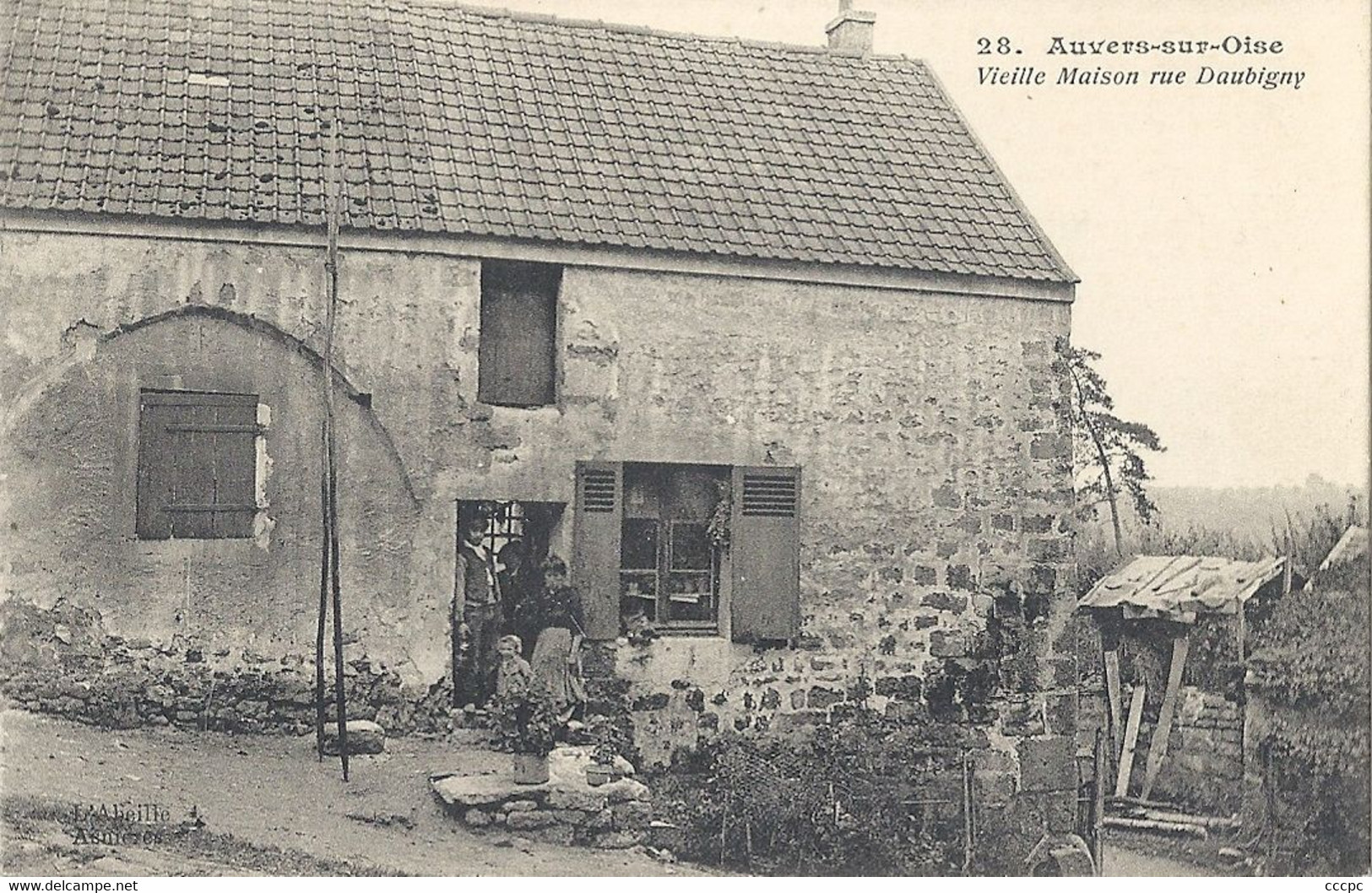 CPA Auvers-sur-Oise Vieille Maison rue Daubigny