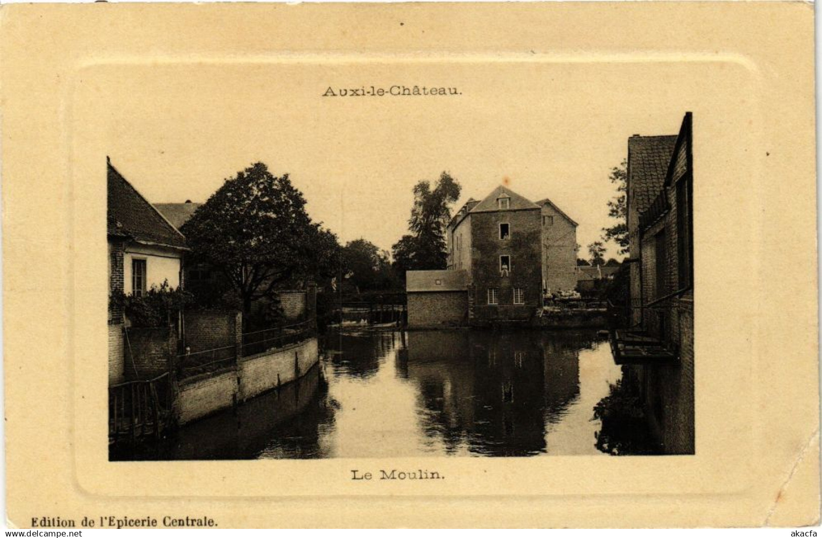 CPA AUXI-le-CHATEAU - Le moulin (197648)