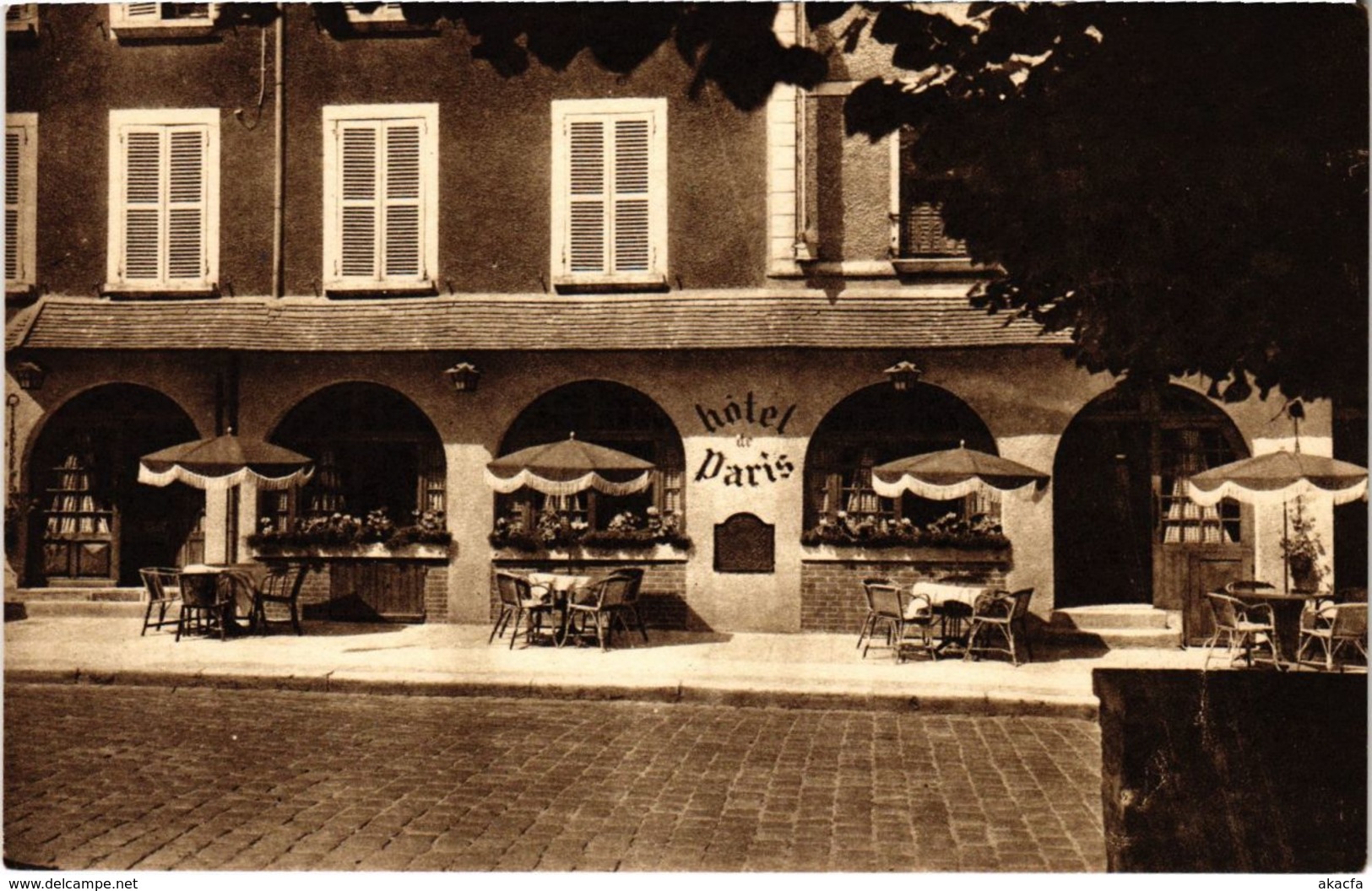 CPA AVALLON - Hotel de Paris (108564)