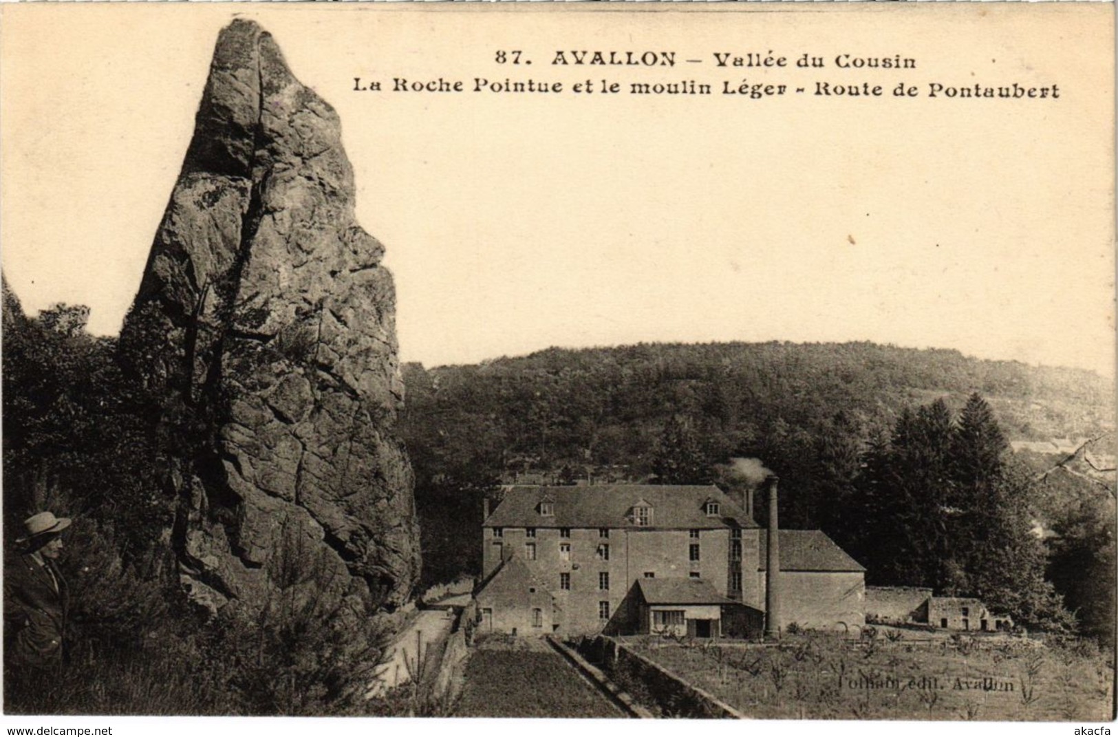 CPA AVALLON - Vallée du COUSIN (108574)