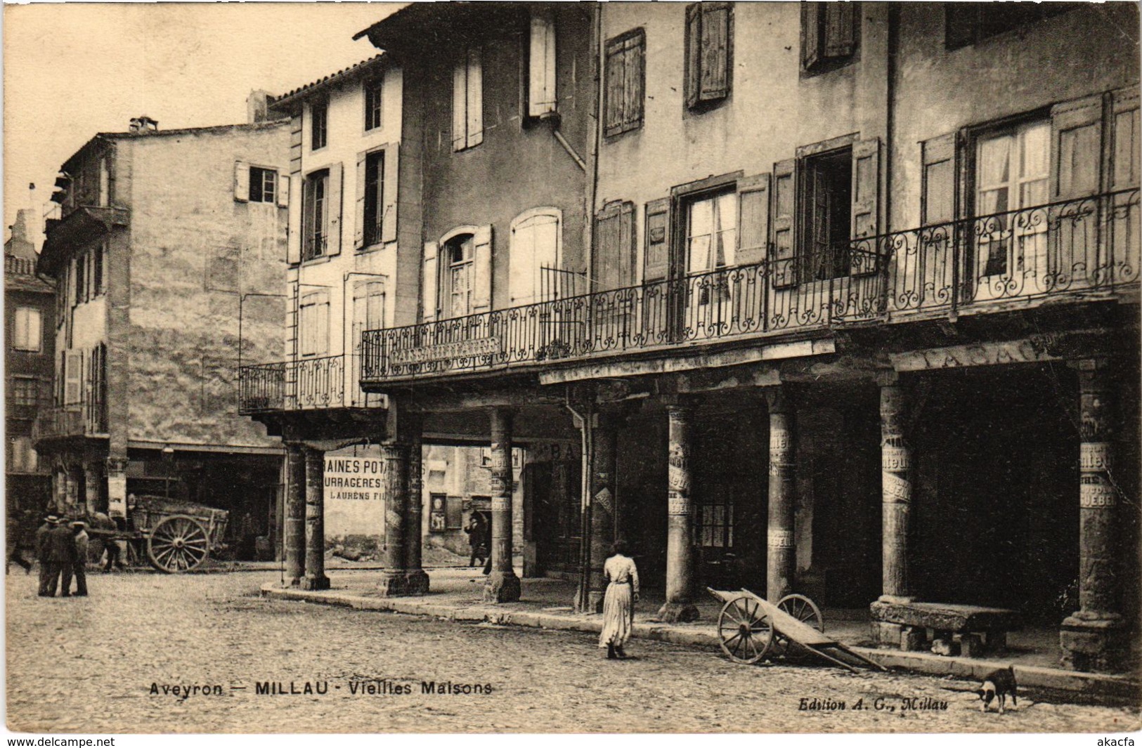 CPA Aveyron - MILLAU - Vieilles Maisons (113195)